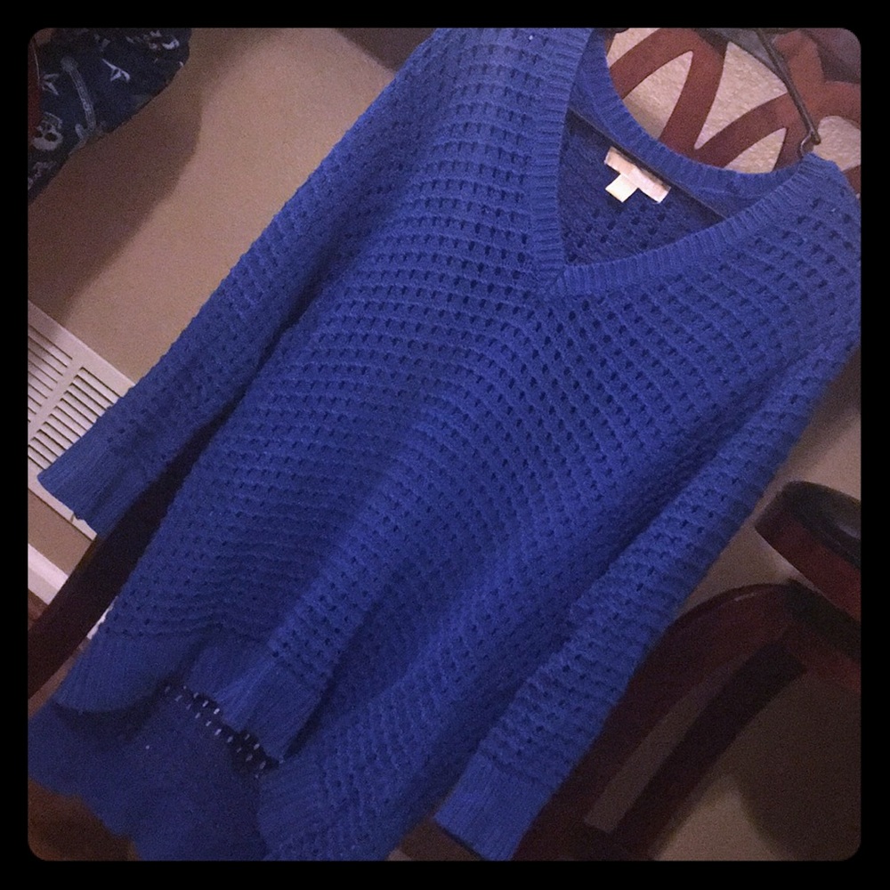Orange and Royal Blue Michael Kors sweater bundle